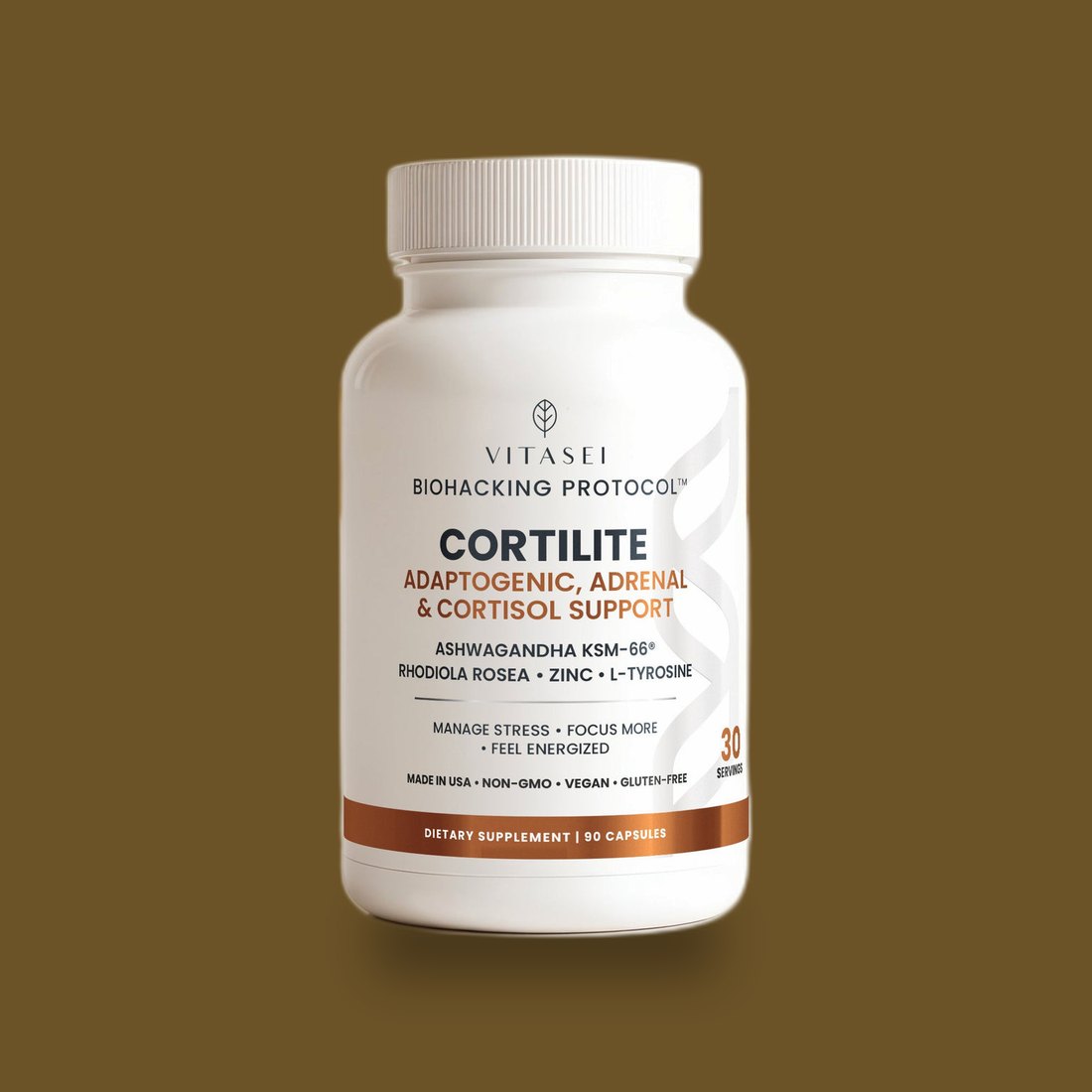 CORTILITE – adaptogens with Ashwagandha KSM-66® for clarity, calm energy & balance