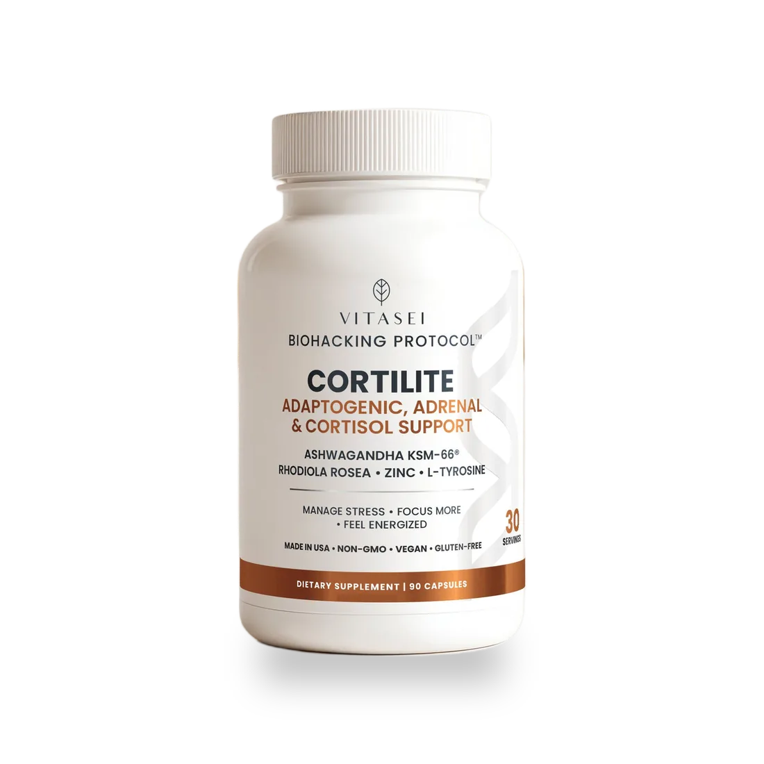 CORTILITE – adaptogens with Ashwagandha KSM-66® for clarity, calm energy & balance