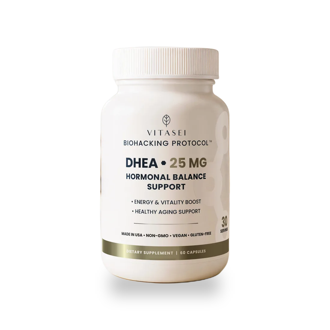 DHEA 25 mg – Hormonal Balance, Vitality & Healthy Aging Advanced Formula