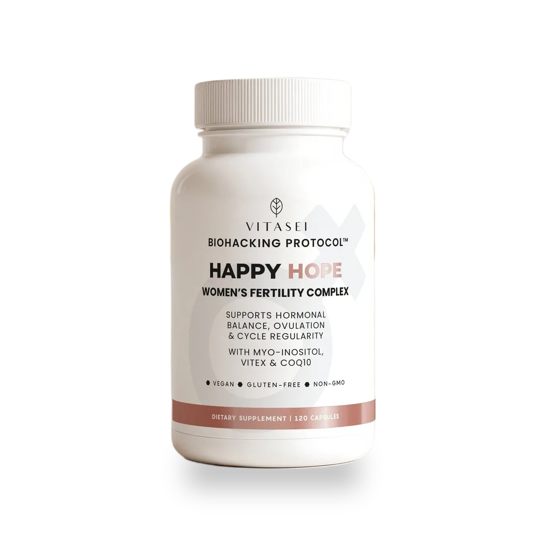 Happy Hope Women – Fertility and Hormonal Balance with Inositol, Vitex and CoQ10
