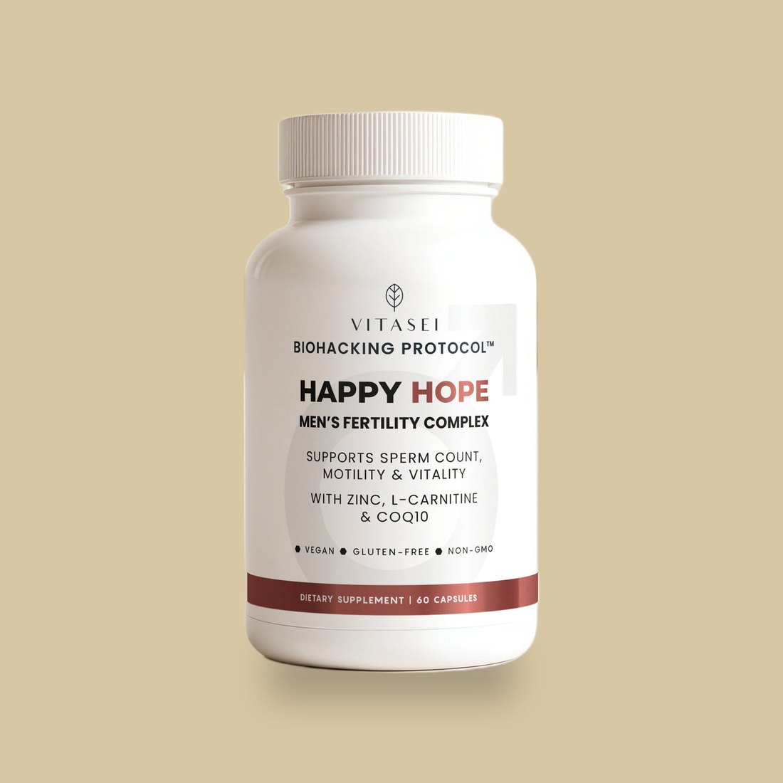 Happy Hope – Men’s Fertility Complex with Zinc, L-Carnitine & CoQ10