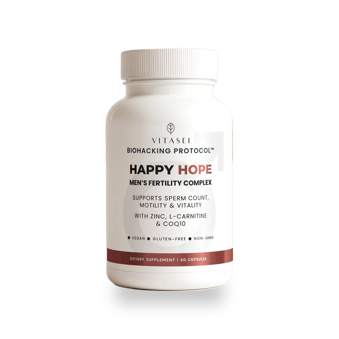 Happy Hope – Men’s Fertility Complex with Zinc, L-Carnitine & CoQ10