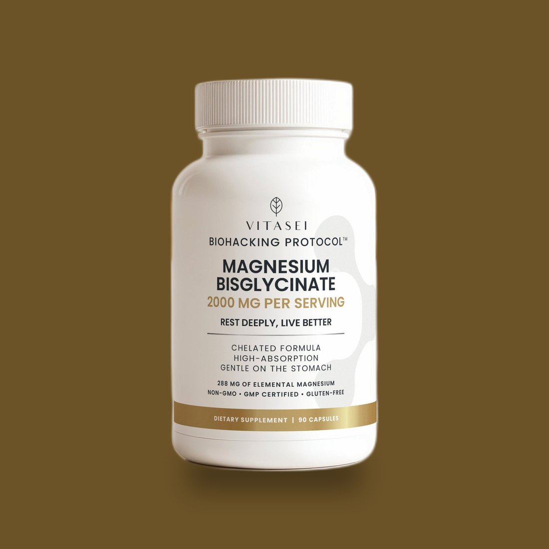 Magnesium bisglycinate – High absorption chelated formula for rest and relaxation